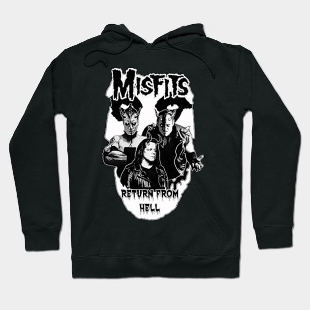 Misfits - Return from hell Hoodie by CosmicAngerDesign